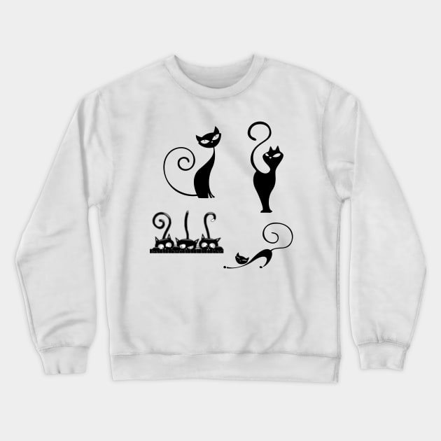 International Cat Day Crewneck Sweatshirt by Pris25